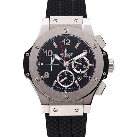 hublot big bang schwarz silber weisses zifferblatt|Hublot big bang preisliste.